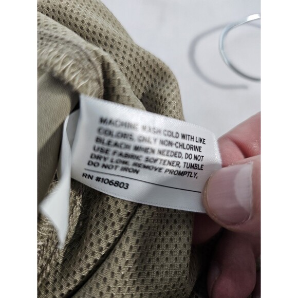 Duluth Capri Cargo Womens Dry on the Fly  beige tan size pants size 16W - Picture 11 of 11